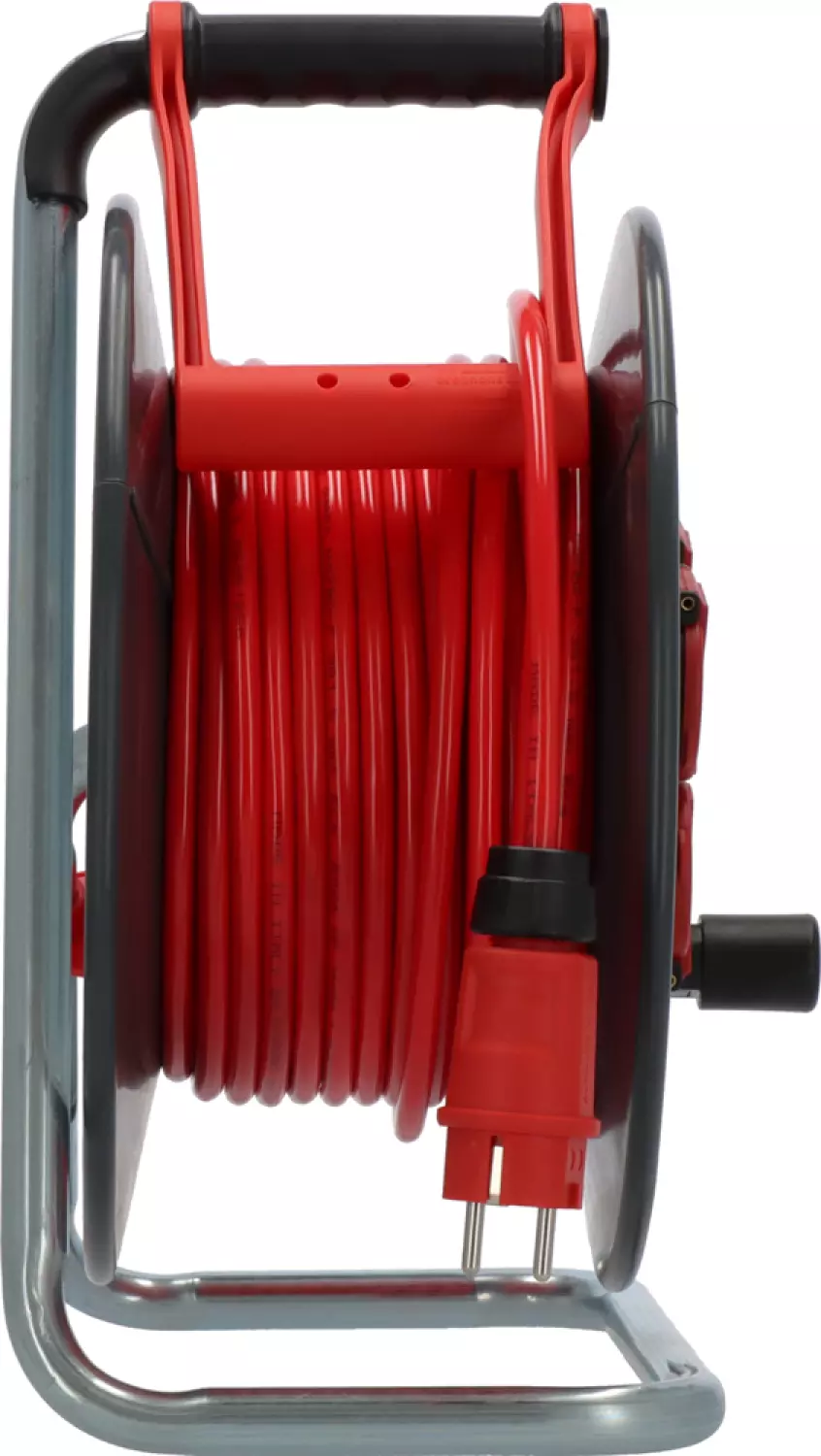 Brennenstuhl Professional SC 3110 SteelCore Kabelhaspel H07BQ-F 3G1,5 - IP44 - 33m - Rood thumbnail 3