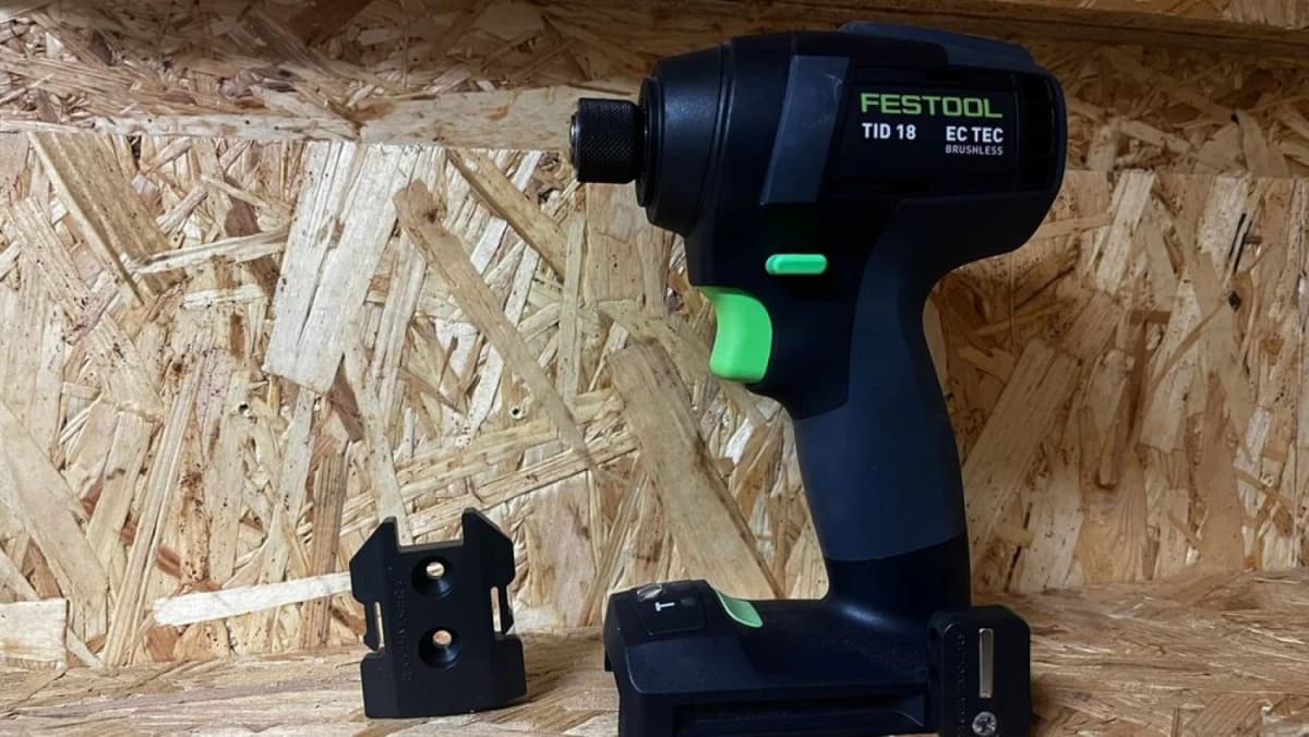 StealthMounts TM-FT18-BLK-4 Machinehouder Voor Festool 18V - Zwart - 4 Stuks thumbnail 2