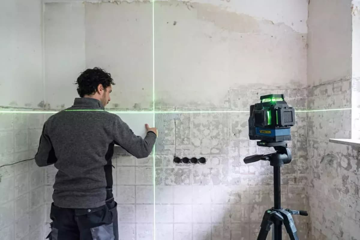 Bosch GLL 12V-100-33 CG 12V Accu Lijnlaser In Tas thumbnail 4