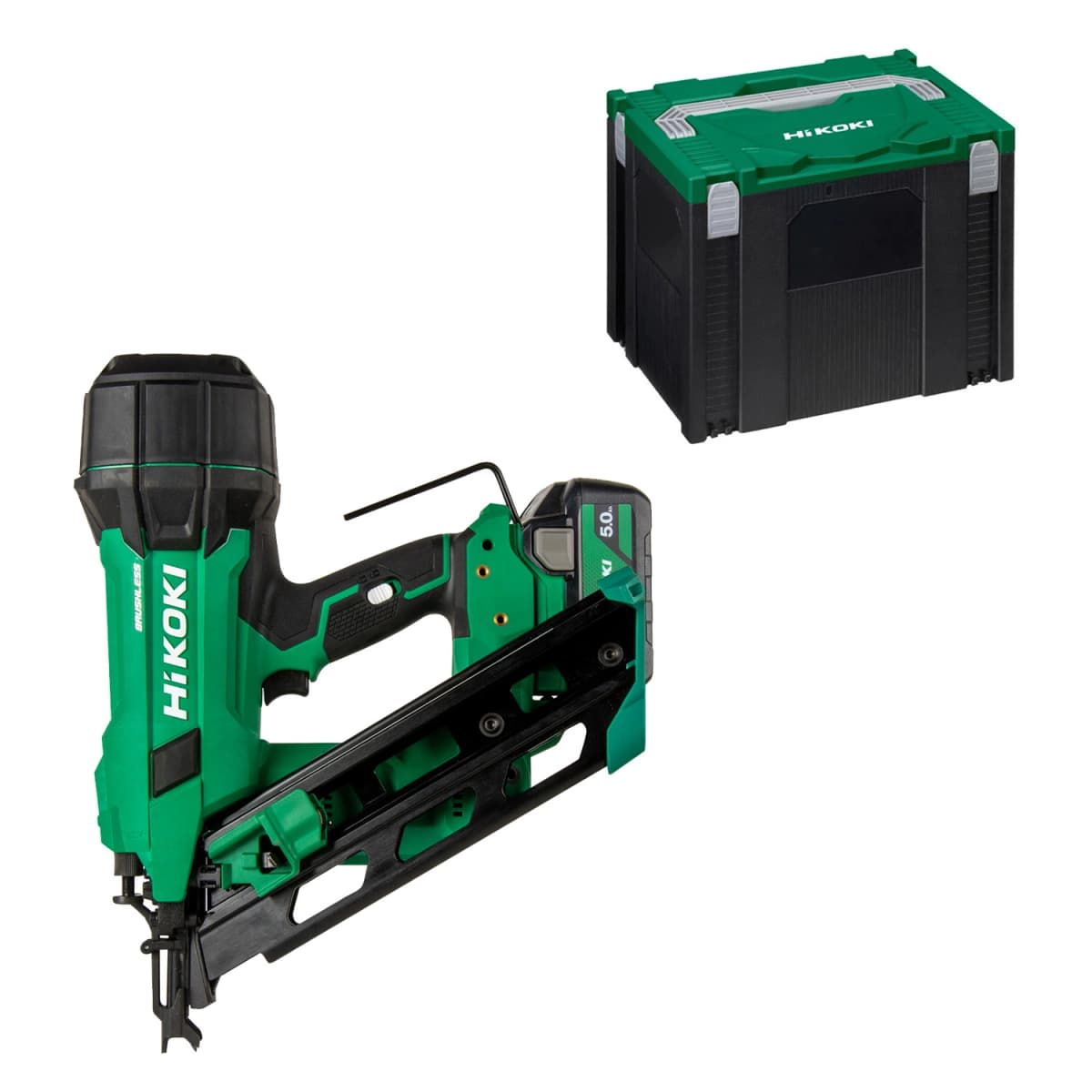 HiKOKI NR1890DCAW3Z 18V Li-ion Accu Spijkerapparaat Body In HSC IV - 50-90mm - Enkel Schot