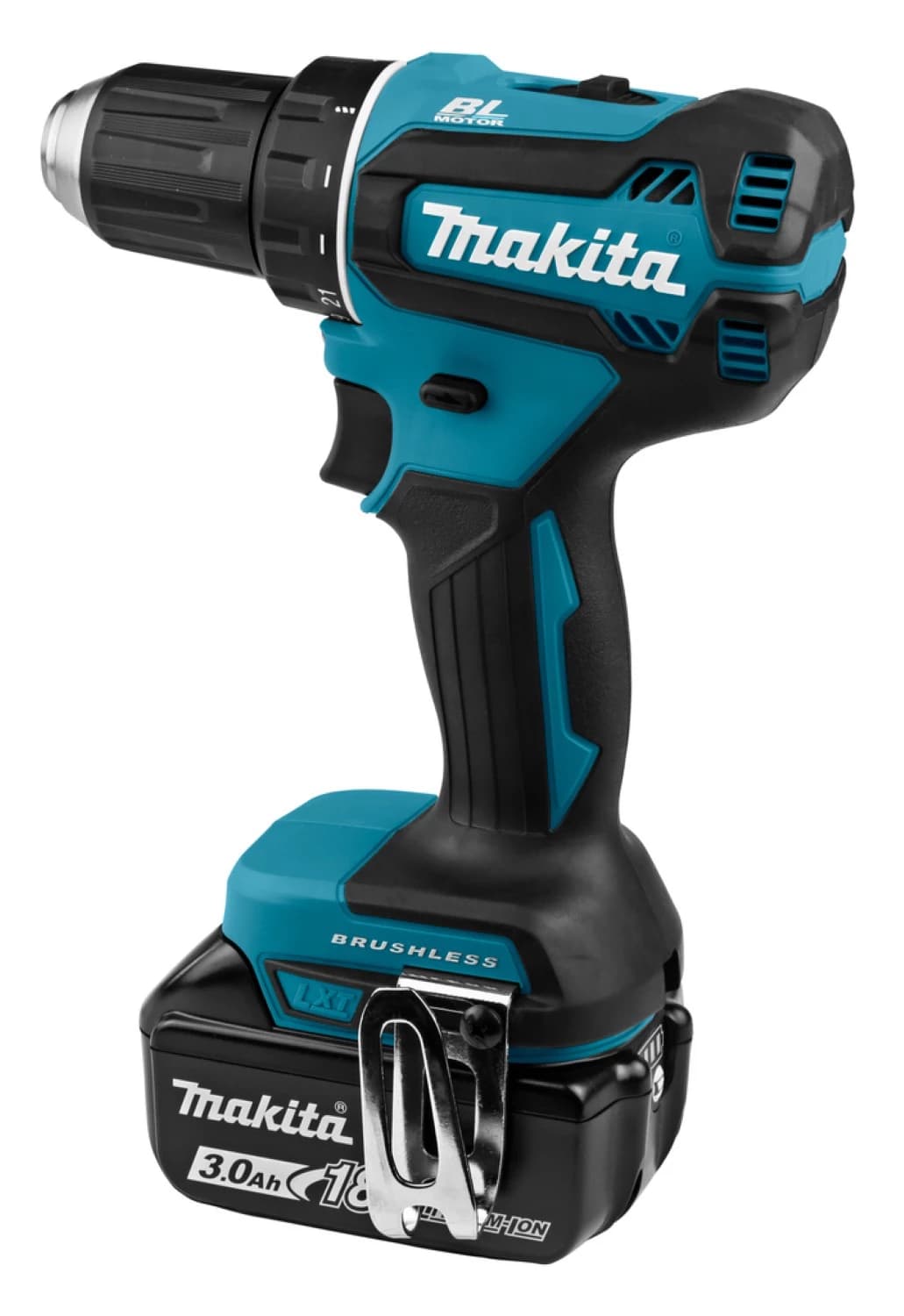 Makita DDF485ZJ 18V Li-Ion Accu Boor-/schroefmachine Body In Mbox - Koolborstelloos thumbnail 4