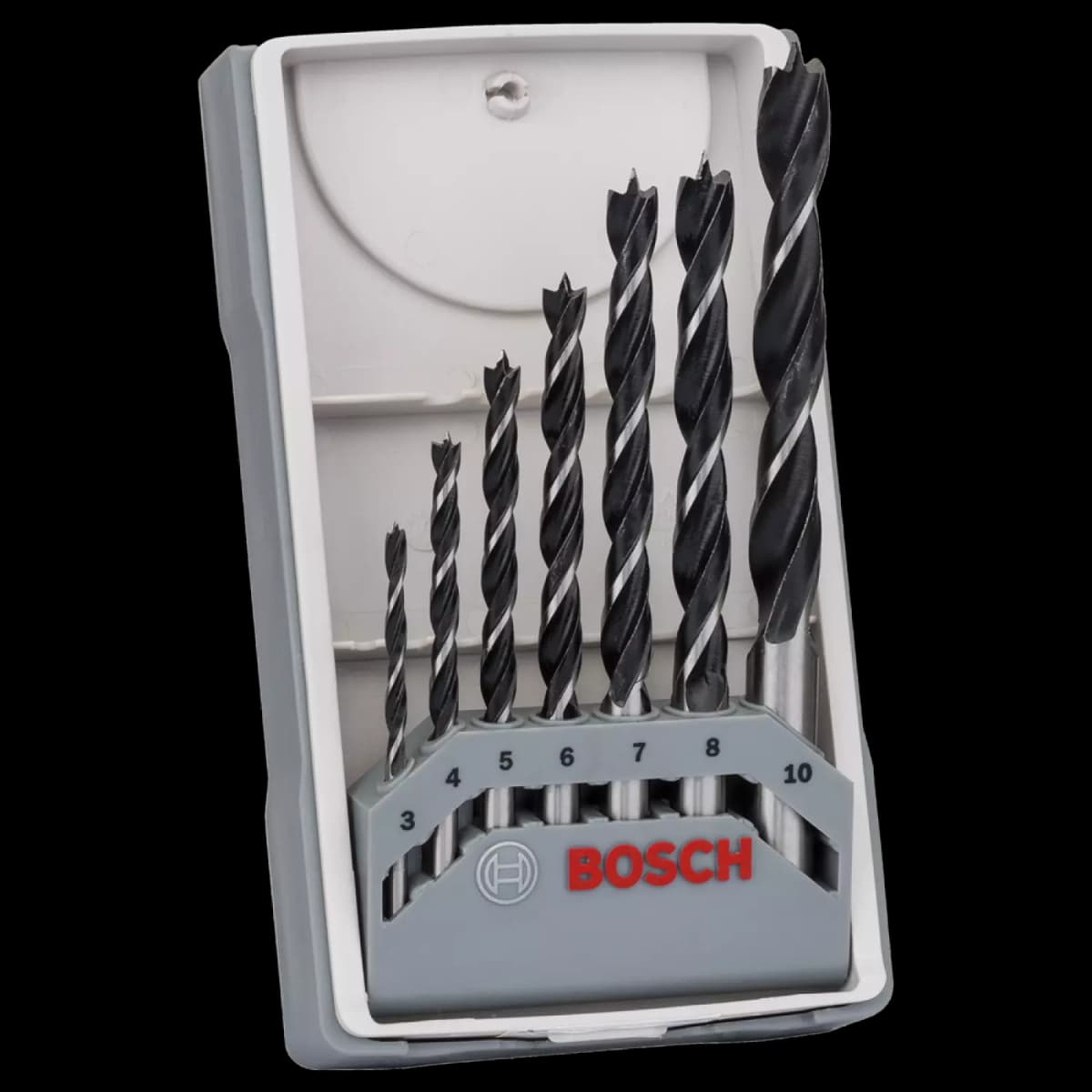 Bosch 2607017034 7-delige Houtspiraalboor Set In Cassette - 3-10mm
