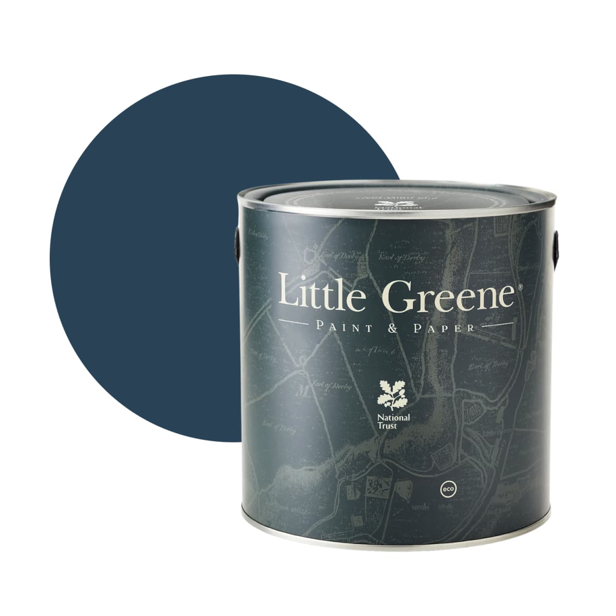 Little Greene Intelligent Eggshell - Royal Navy No. 257 - 2,5L
