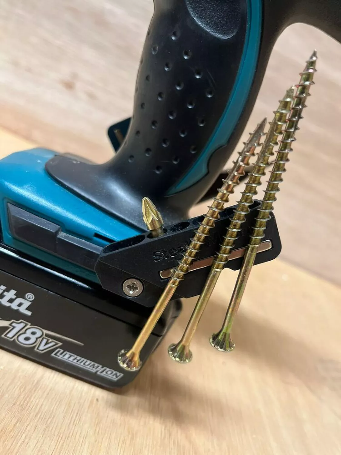 StealthMounts BH-MK-4590-BLK BLACK 45°&90° Magnetische Bithouder Voor Makita - Zwart - 2-pack thumbnail 2