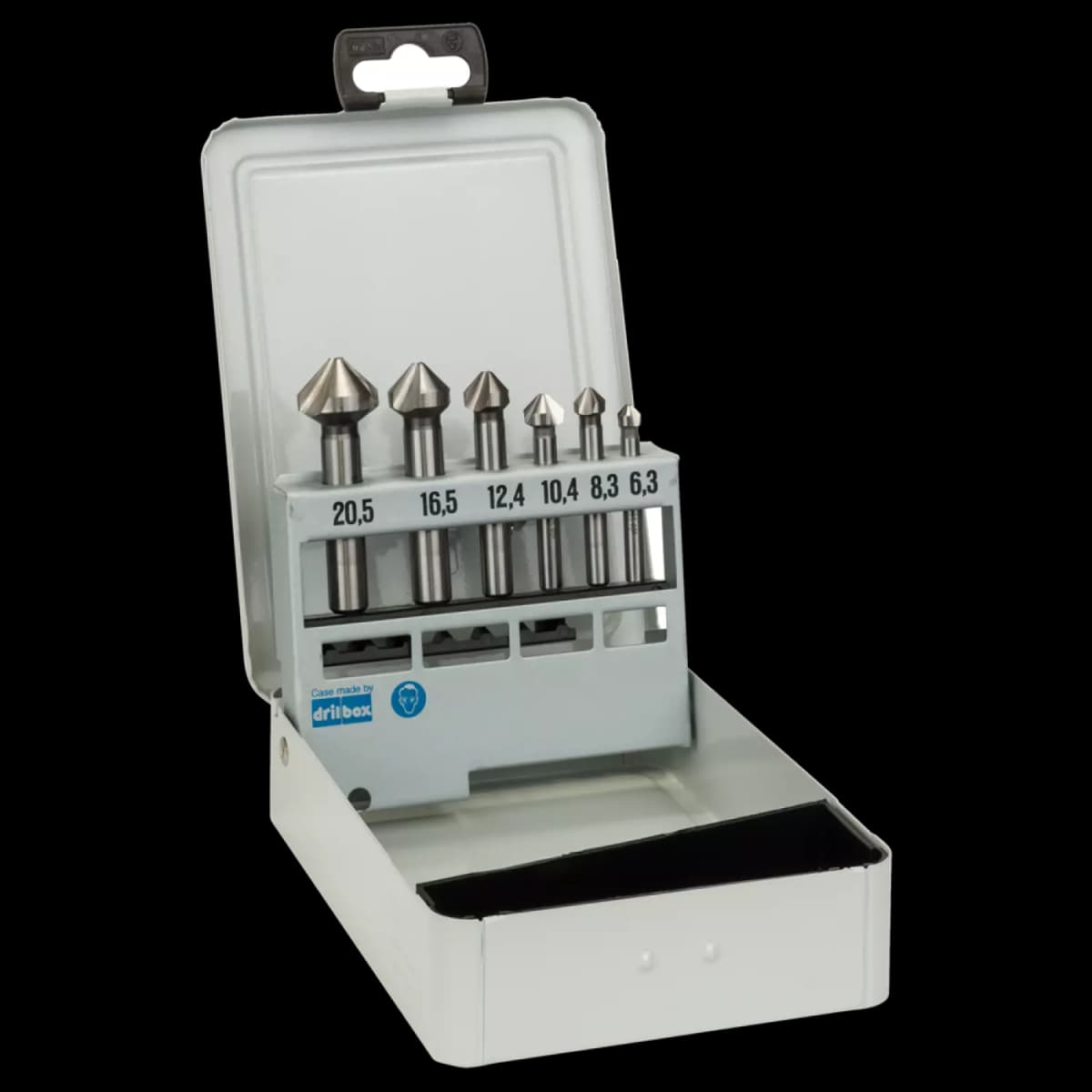 Bosch 2608597527 6-Delige Verzinkborenset 45 / 63mm / 510mm / 6,3 X 8,3 X 10,4 X 12,4 X 16,5 X 20,5mm