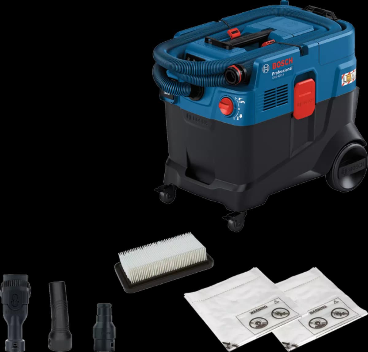 Bosch GAS 400 A Stofzuiger L-Klasse - 40 Liter