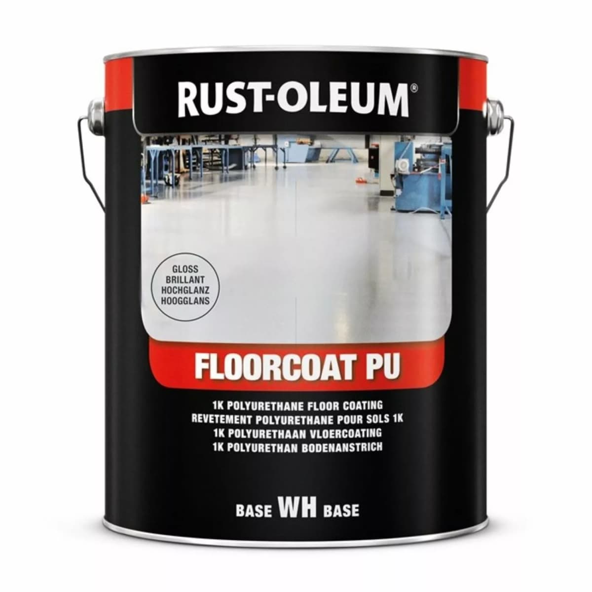 Rust-Oleum 7200 Floorcoat PU Hoogglans - Op Kleur Gemengd - 2,5L