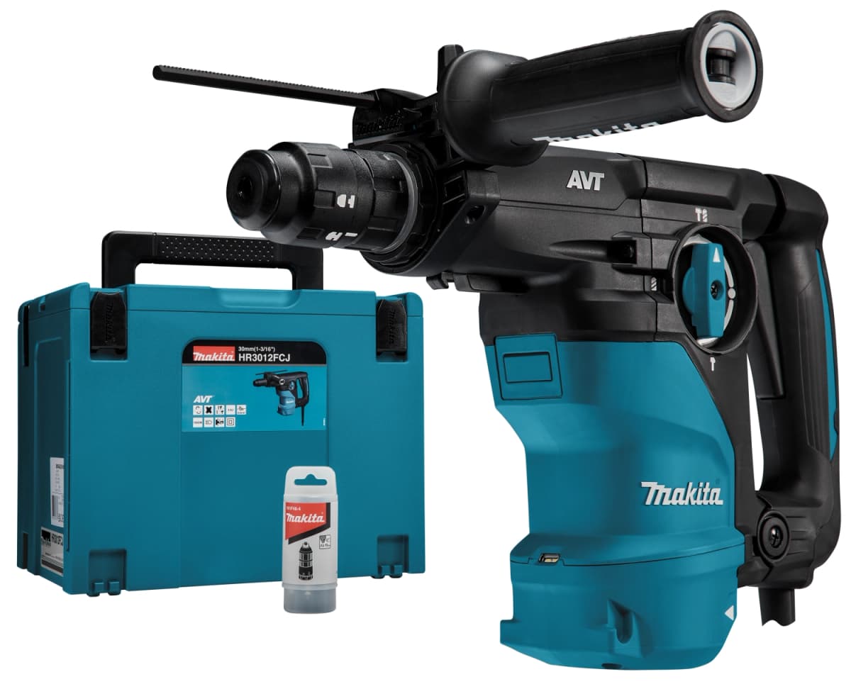 Makita HR3012FCJ 230V SDS-Plus Combihamer In Koffer - 3,9J - 1050W