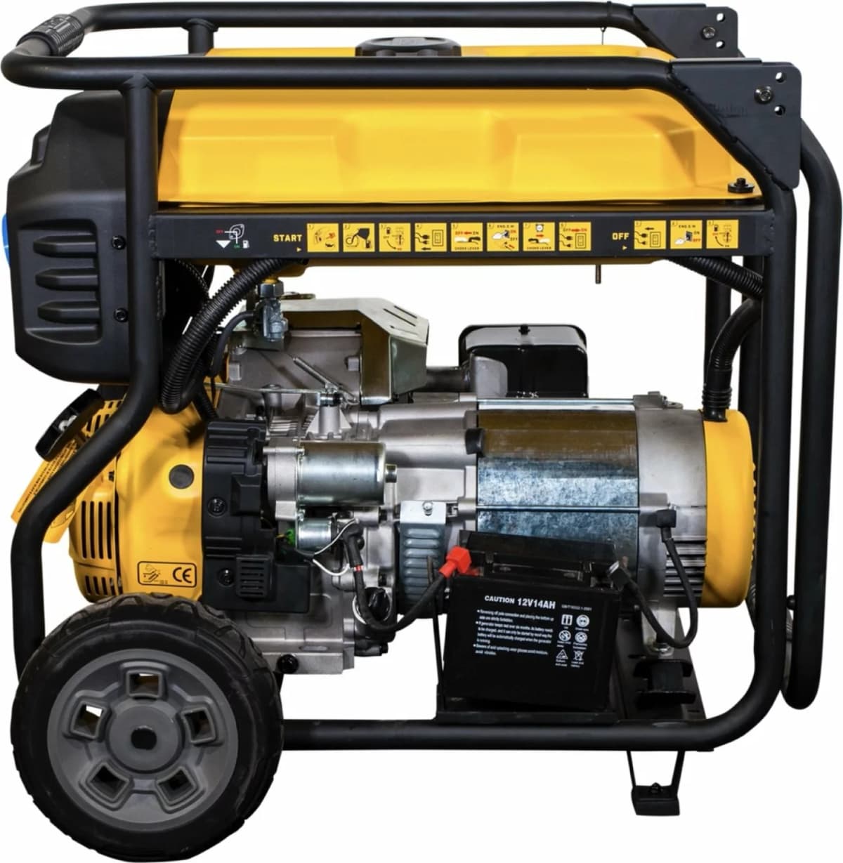 DeWALT DXGNP85E Benzine Generator - 8500W - 4 Takt thumbnail 2