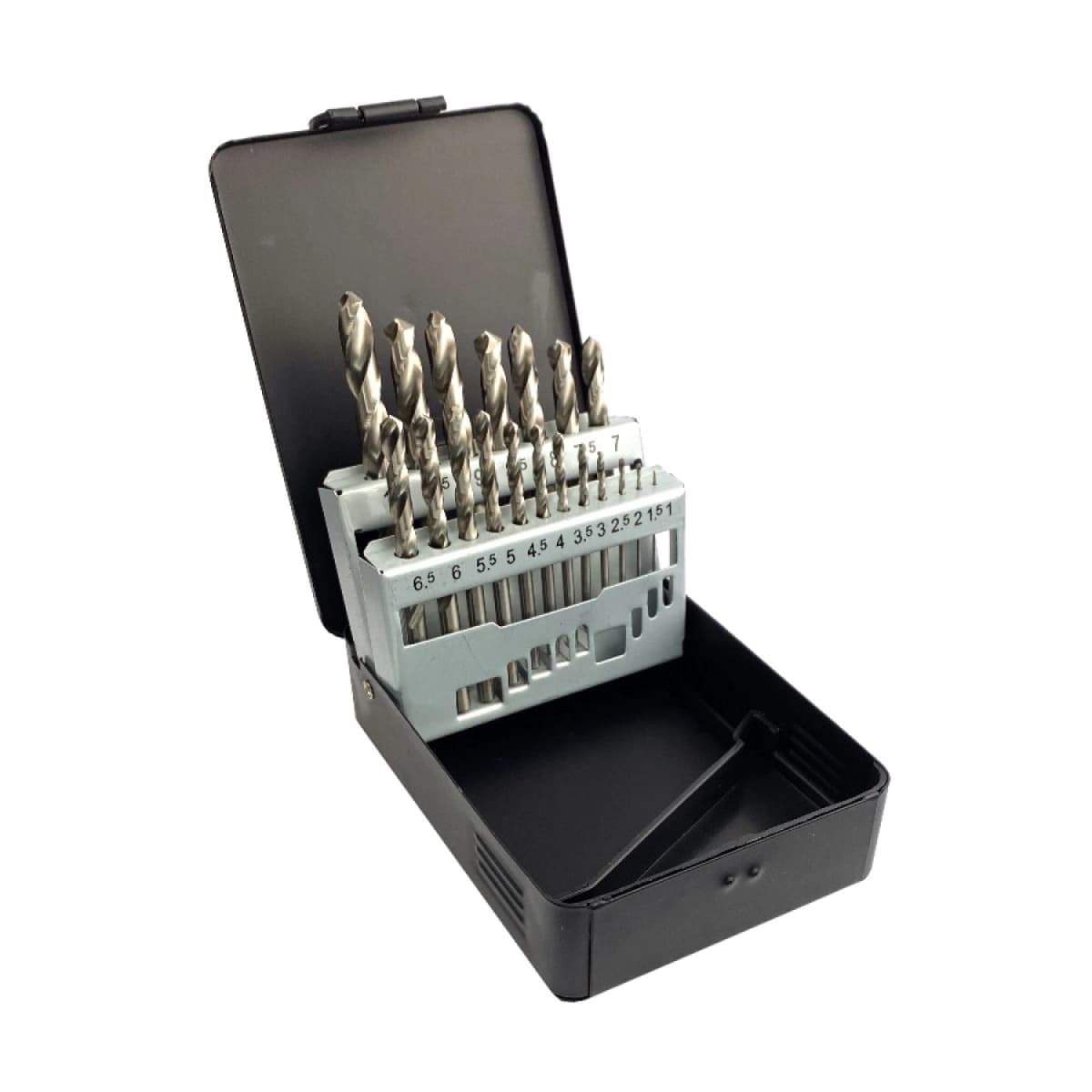 Fit-to-Fix 4000110003 19-delige Uni Metaalborenset DIN338 - HSS-G - 1-10mmx0.5cm