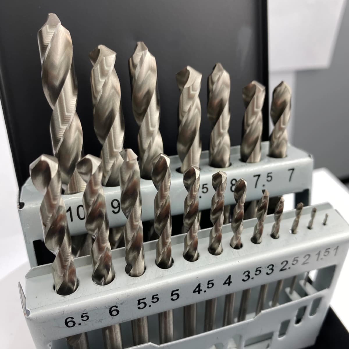 Fit-to-Fix 4000110003 19-delige Uni Metaalborenset DIN338 - HSS-G - 1-10mmx0.5cm thumbnail 3