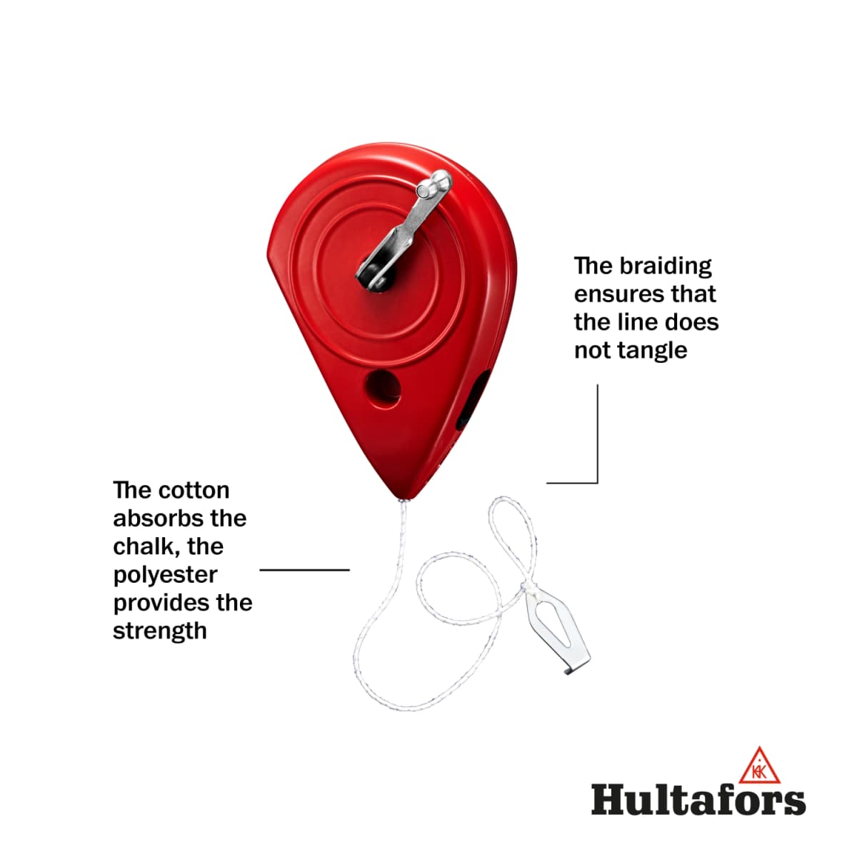 Hultafors RL 50 Slaglijnmolen - 50m thumbnail 2