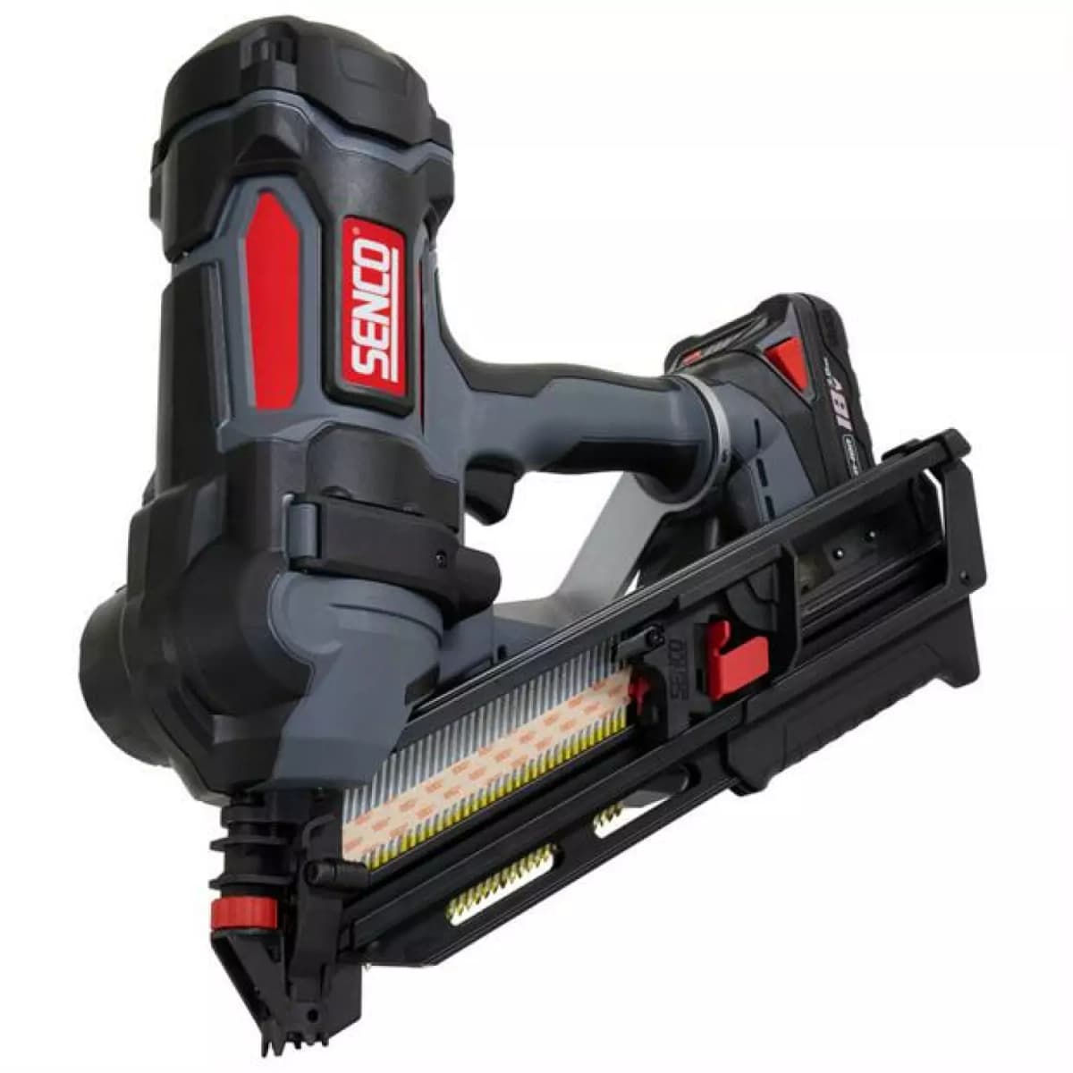 Senco F-35XP 18V Li-Ion Accu Tacker Set (2x 3,0Ah) In Koffer - 2,8-3,8mm thumbnail 2