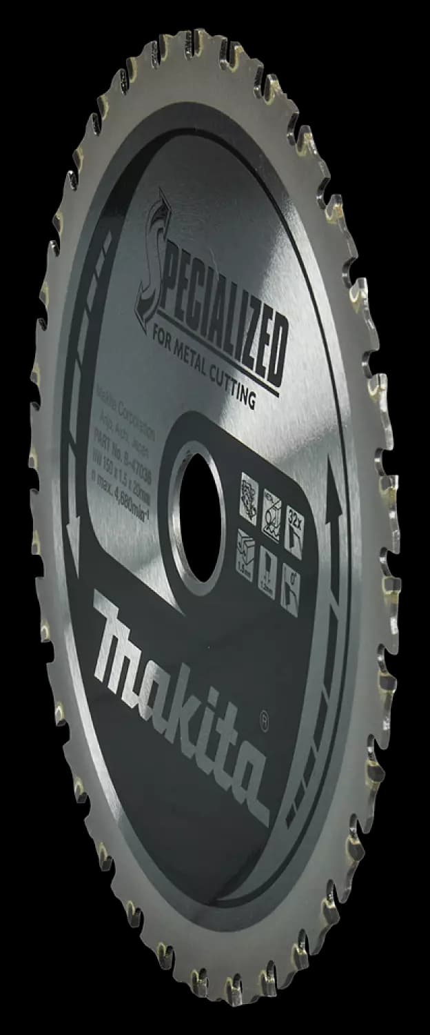 Makita B-47036 Cirkelzaagblad - 150 X20 X 32T - Metaal thumbnail 3