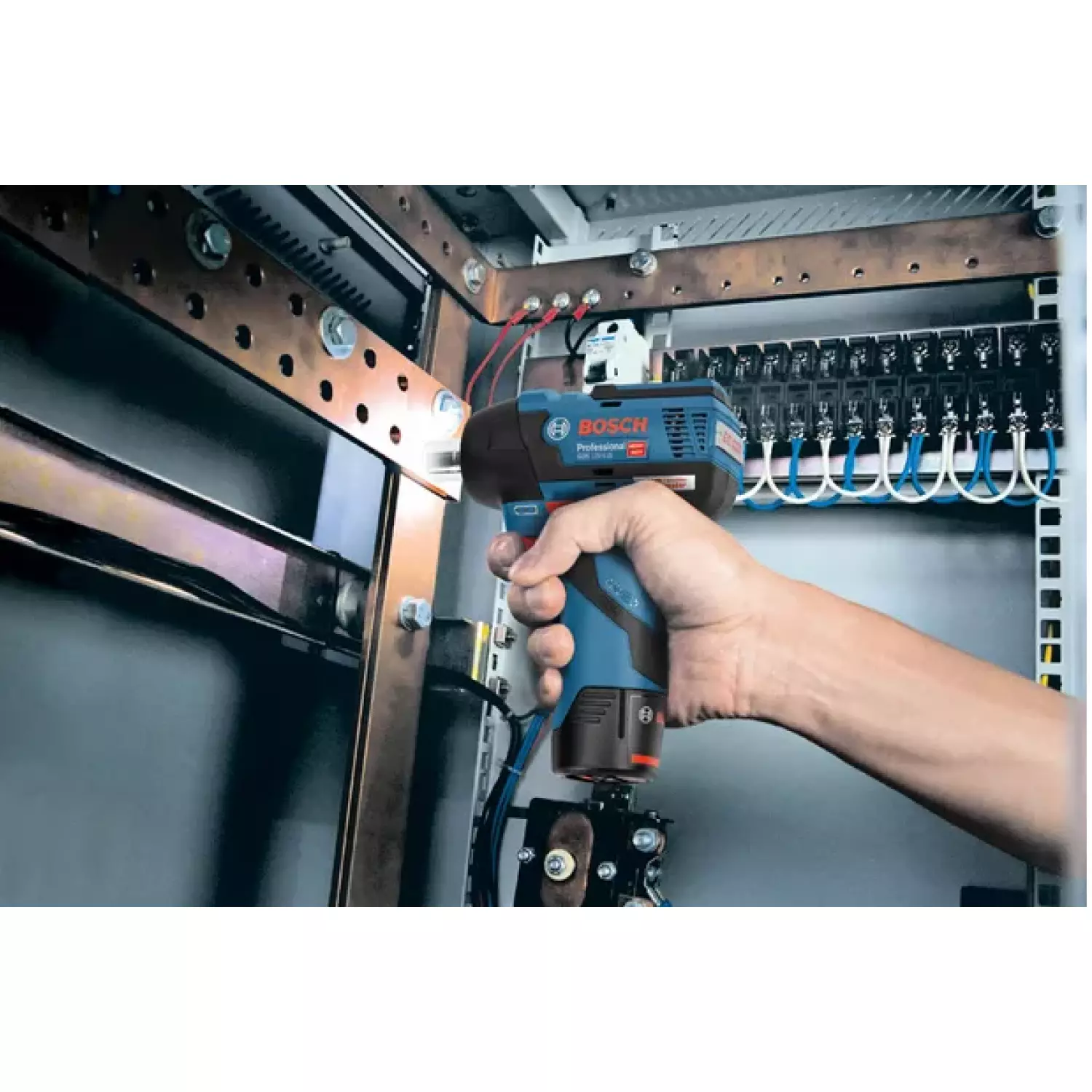 Bosch GDS 12V-115 12V Li-ion Accu Draaislagmoeraanzetter Body In L-Boxx - 115Nm - 3/8"- Koolborstelloos thumbnail 3