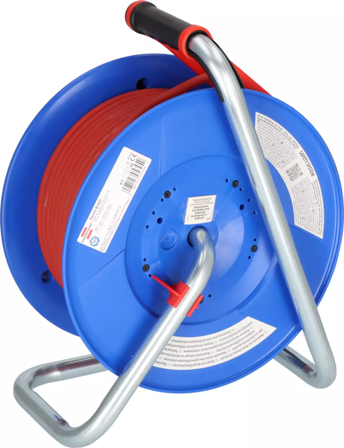 Brennenstuhl 1238930 Garant Bretec IP44 Kabelhaspel - H07RN-F 3G1,5 - 50m thumbnail 2