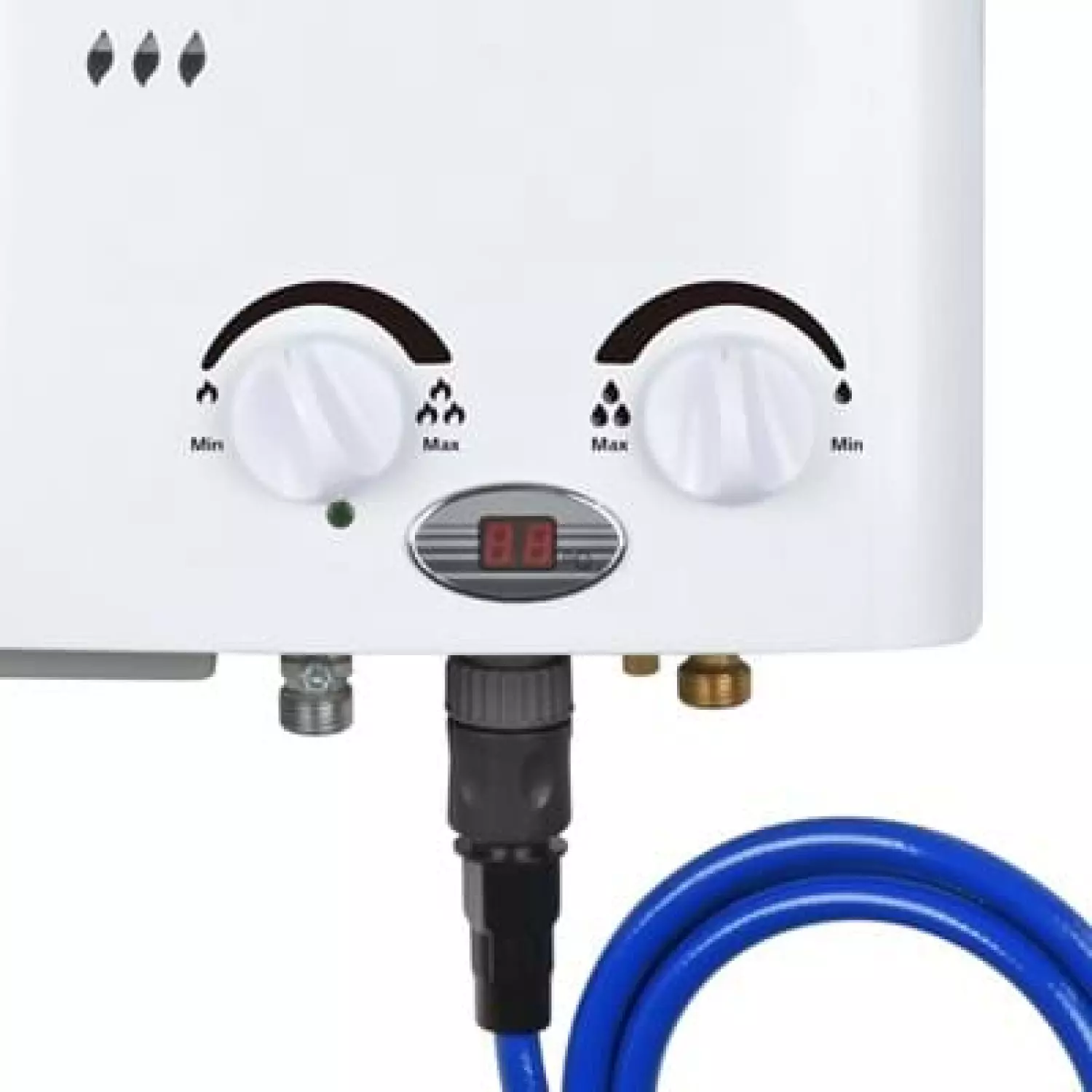 Qlima PGWH 1010 Mobiele Geiser - 5,5L/min thumbnail 2