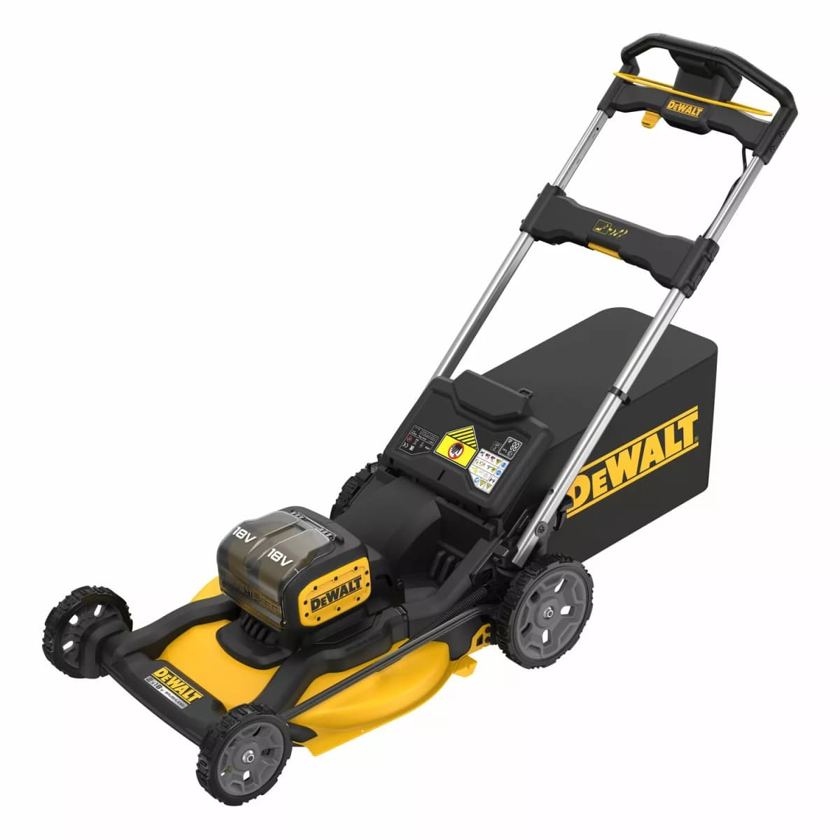DeWALT DCMWP134W2 18V XR Li-Ion Accu Grasmaaier Set (2x 8.0Ah Accu) - Koolborstelloos - 53cm thumbnail 4