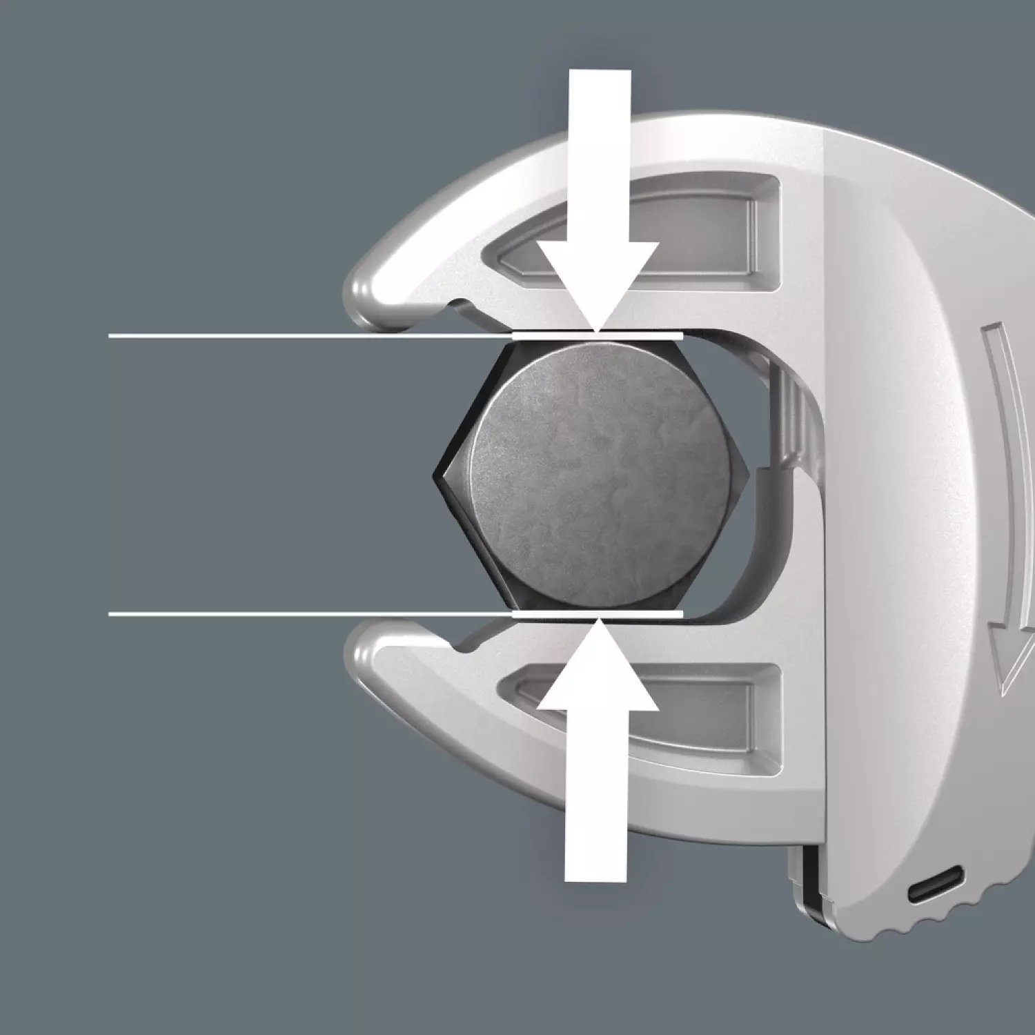 Wera 05020099001 6004 Joker XS Zelfinstellend Steeksleutel - 7 X 10mm thumbnail 3