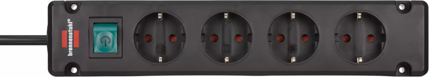 Brennenstuhl 1150650114 4 Voudige Stekkerdoos Met Schakelaar - Bremounta - 1,5m thumbnail 2