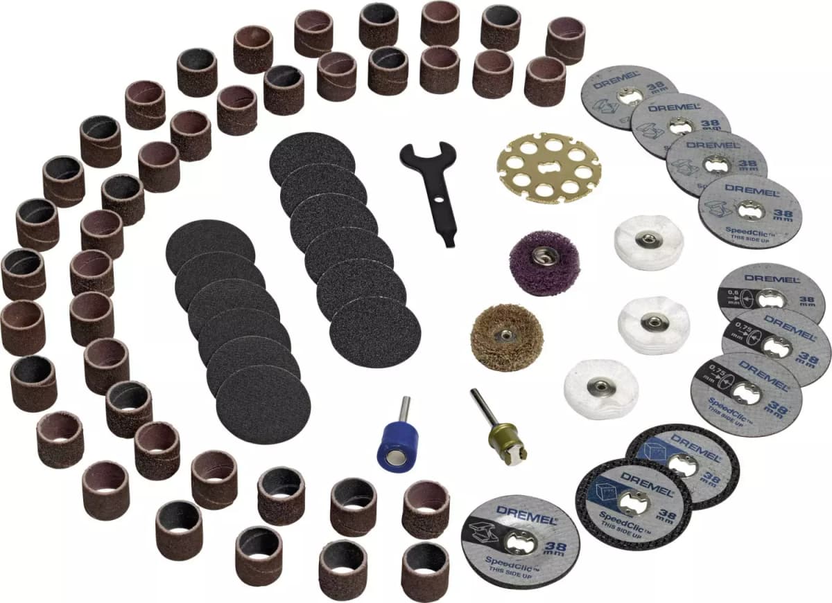 Dremel E725JA 70-Delige EZ Speedclic Multifunctionele Accessoireset In Opbergkoffer