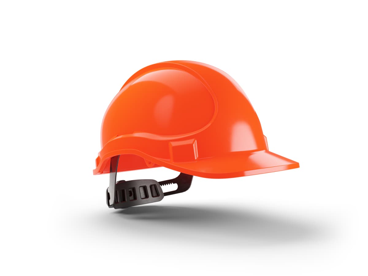 Hellberg 6-Punts Veiligheidshelm Factor ABS - Oranje