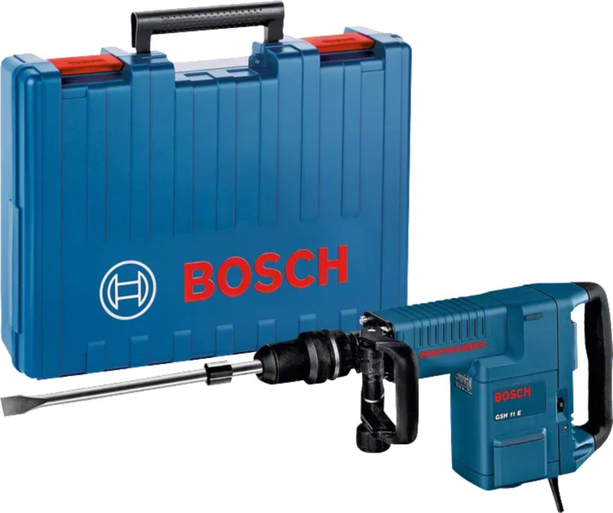 Bosch GSH 11 E SDS-max Breekhamer In Koffer - 1500W - 16,8J