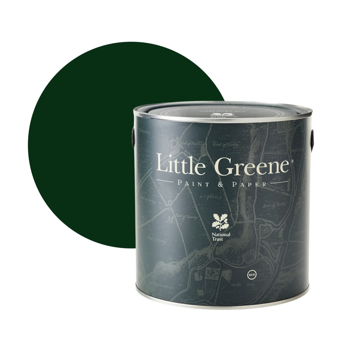 Little Greene Intelligent ASP - Dark Brunswick Green No. 88 - 1L
