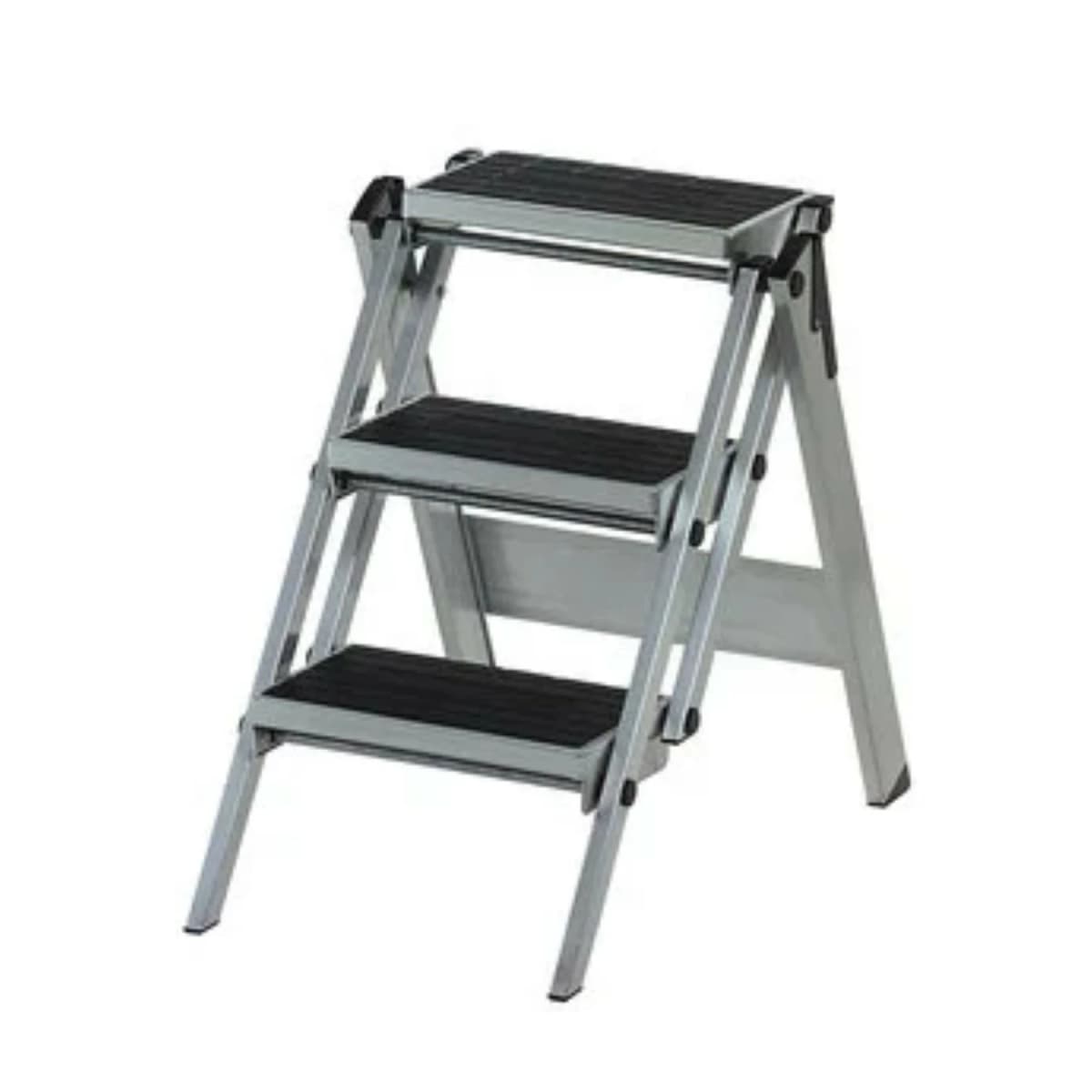 Little Jumbo 1313650300 Trap - Enkel - Aluminium - 3 Treden Kunststof - Max. Werkhoogte 2.70 M. thumbnail 2