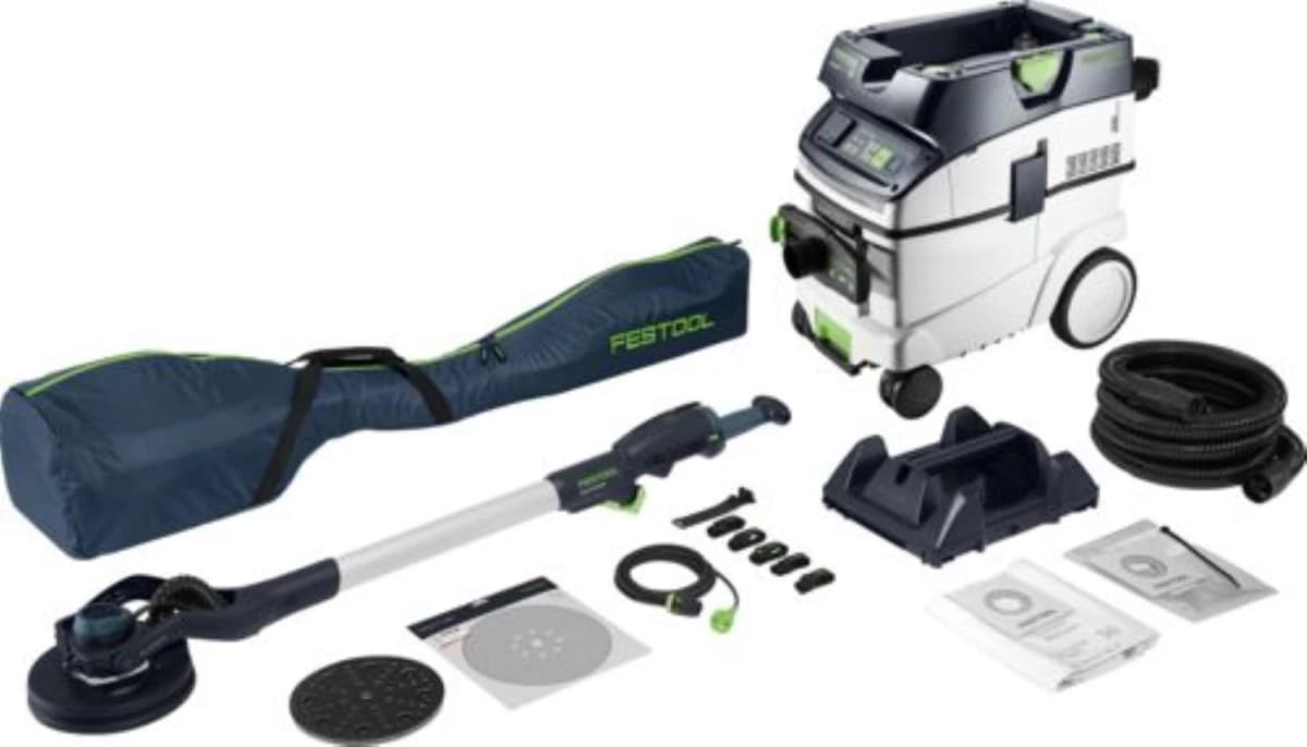 Festool LHS2-M 225EQ/CTM 36-Set Langnek-schuurmachine En Stofzuigerset