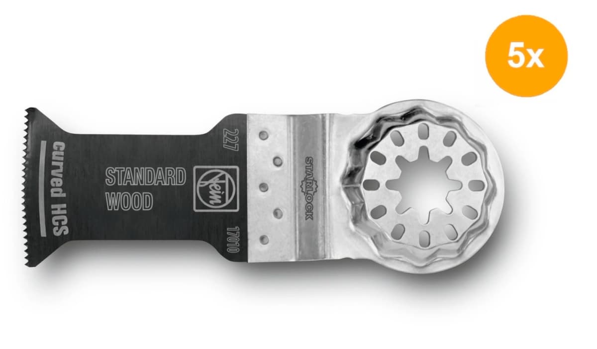 Fein 63502227230 E-Cut Standard Zaagblad Curved (5st) - 35 X 55mm