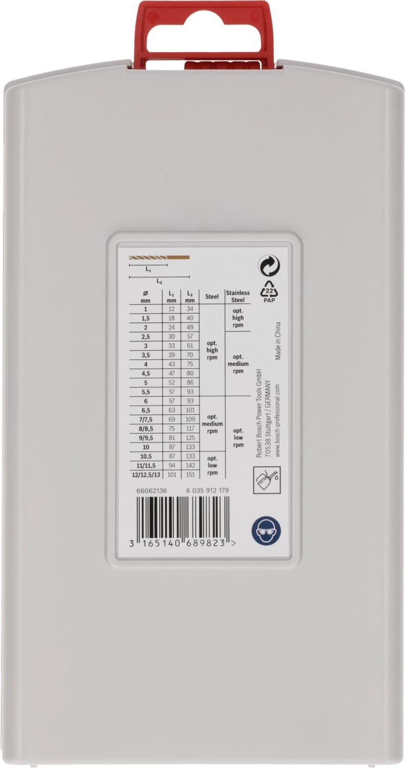 Bosch 2608587018 HSS-co Metaalboor Set 1 - 13mm thumbnail 3