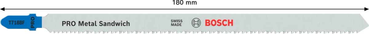 Bosch 2608636335 / T 718 BF BiM Decoupeerzaagblad Flexible - Sandwich Materiaal (3st) thumbnail 4