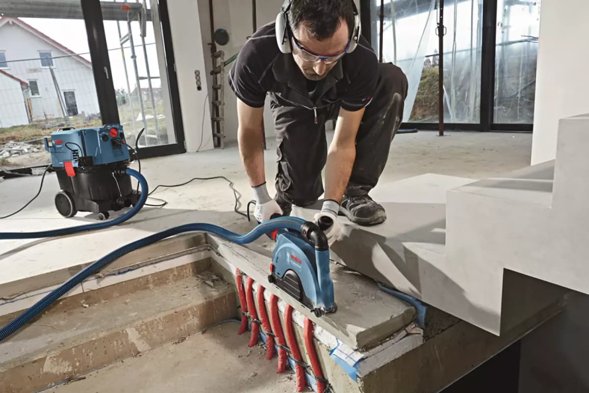 Bosch GDE 230 FC T Stofkap Voor Haakse Slijpers - 230mm - Toolless Aansluiting thumbnail 2