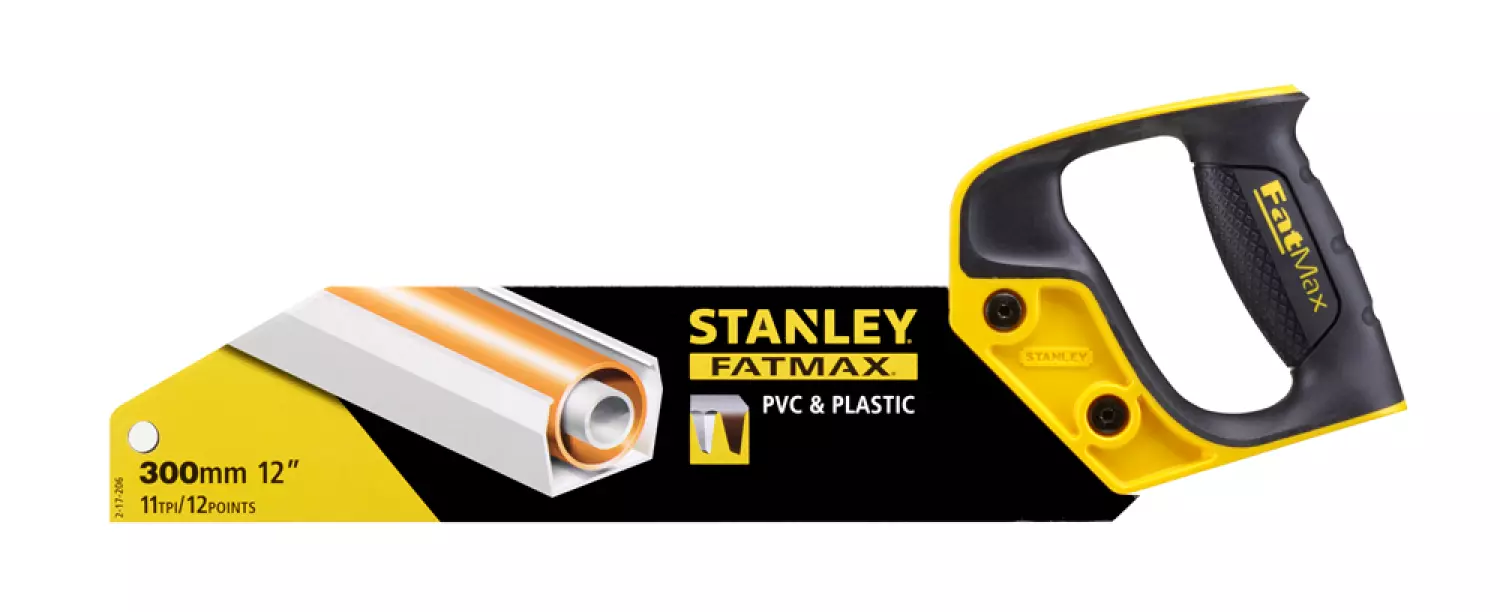 Stanley 2-17-206 FatMax PVC Handzaag - 300mm - 11T/inch thumbnail 2