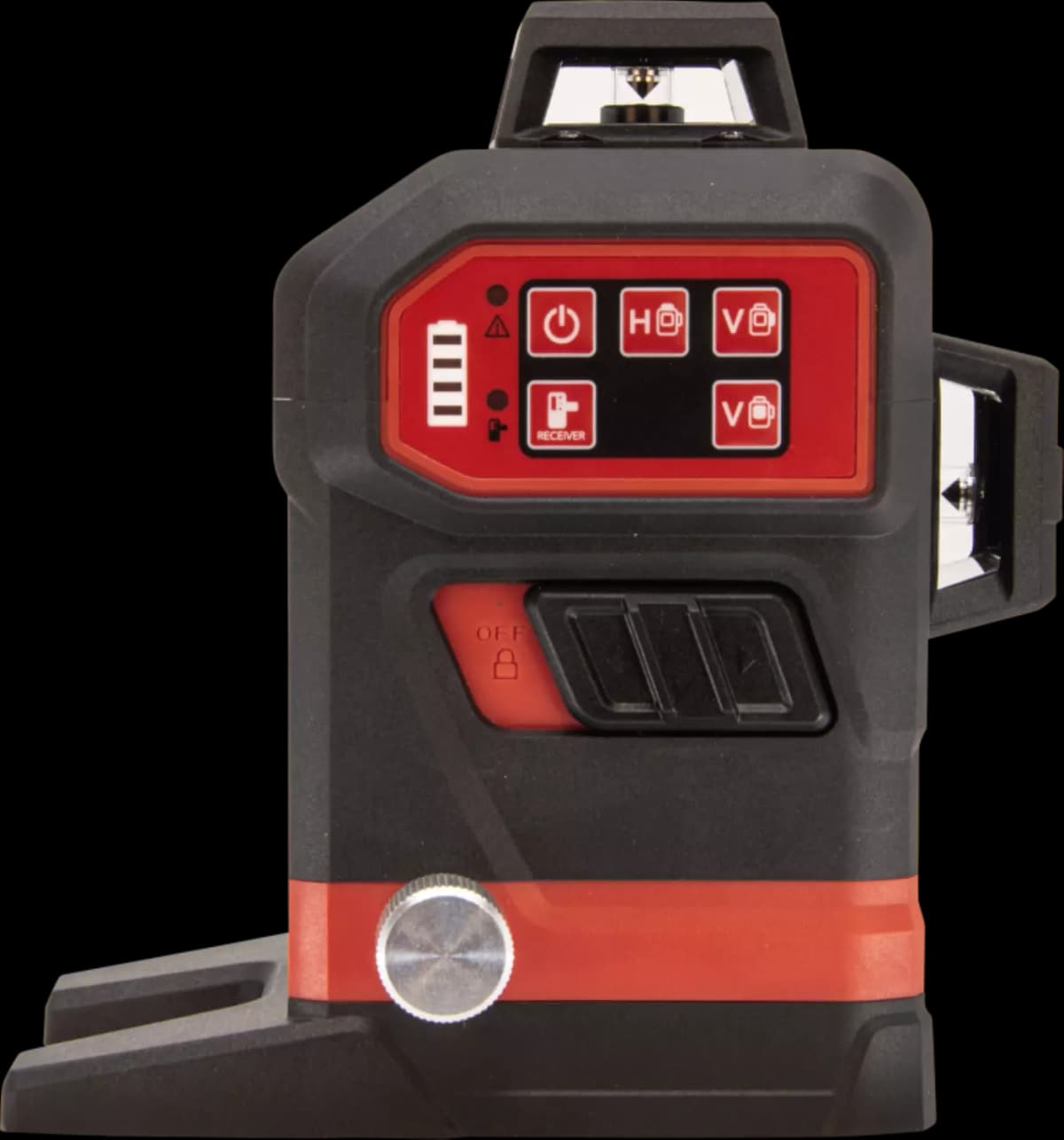 FUTECH Multicross 3D 18VMAX Kruislijnlaser Set Incl. Statief En 18V Batterij Adapter - Groen - 70m - 3 Lijnen thumbnail 4