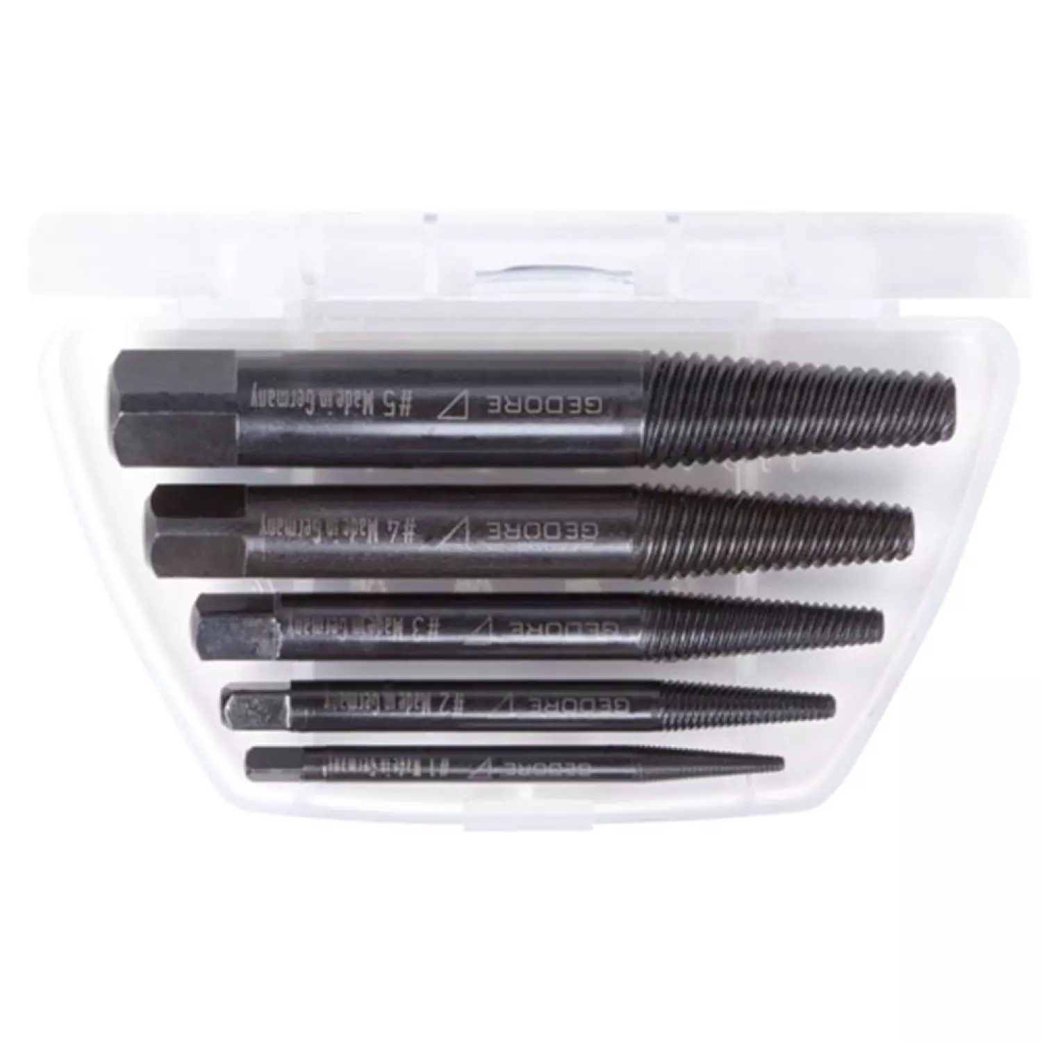 Gedore 8551 8-delige Linkse Tapset - M3-M45 thumbnail 2