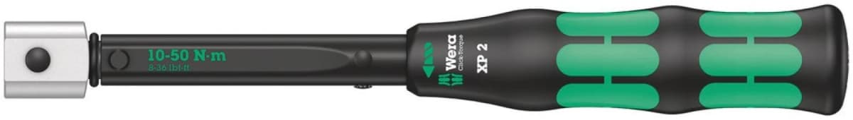 Wera 05075671001 Click-Torque XP 2 Draaimomentsleutel - 10-50 Nm - 9x12 Mm - Vooringesteld