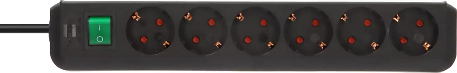Brennenstuhl 1159500015 6 Voudige Stekkerdoos Met Schakelaar - 1,5m X 34cm thumbnail 3