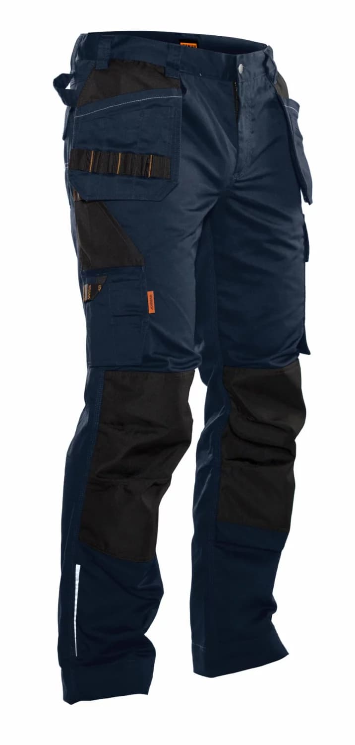 Jobman 2322 Werkbroek Holsterpockets - Maat 44 - Blauw / Zwart