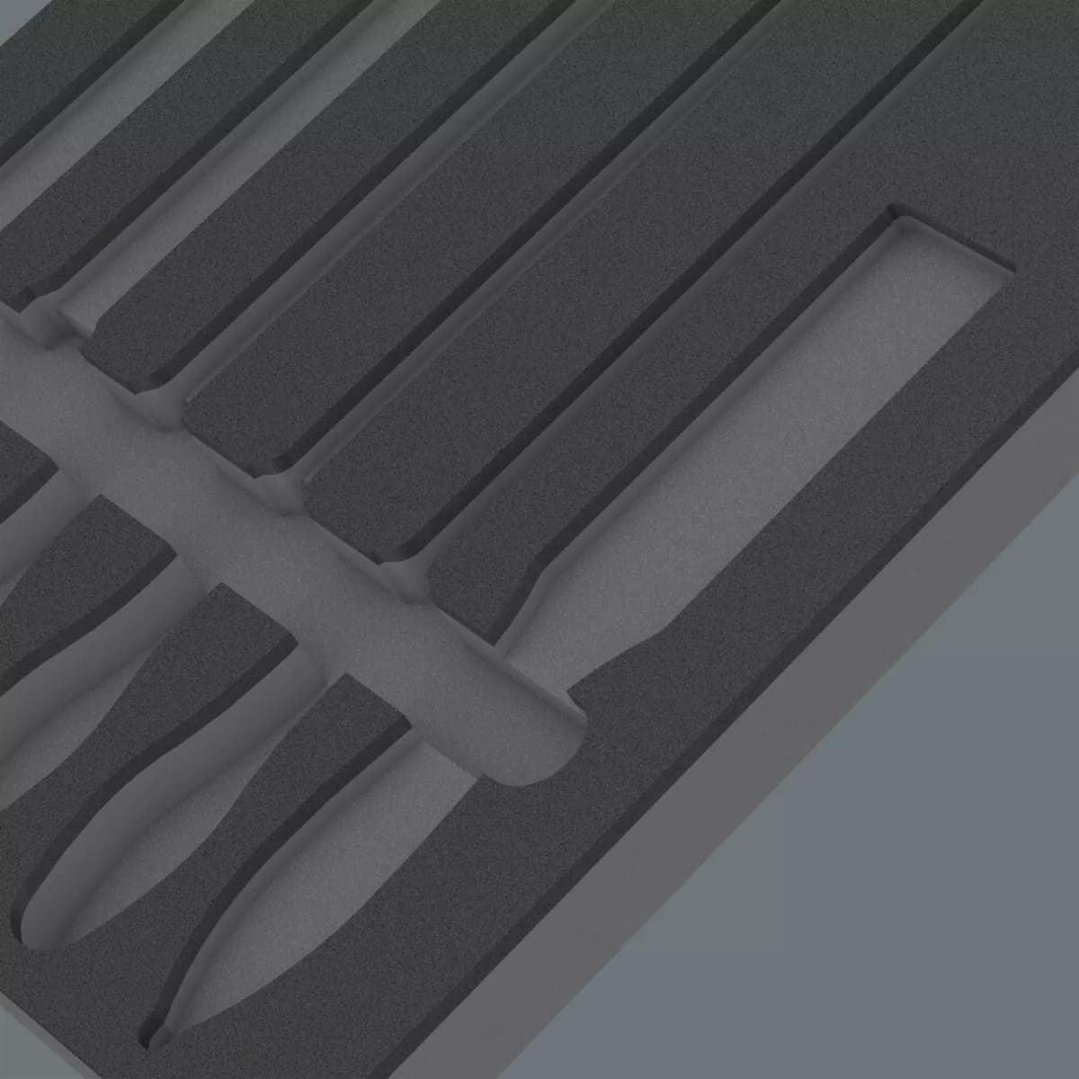 Wera 05137383001 9883 Schuimstof Inlegstuk Pferd Vijlset 1 - Leeg thumbnail 3