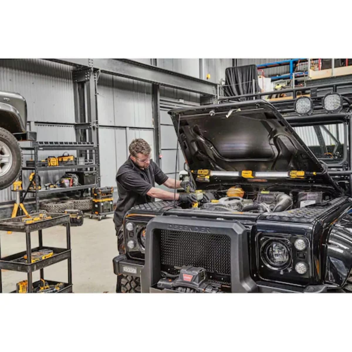 DeWALT DCL045-XJ 12V / 18V Li-ion XR Accu Lichtbalk Body - 1800Lm thumbnail 4