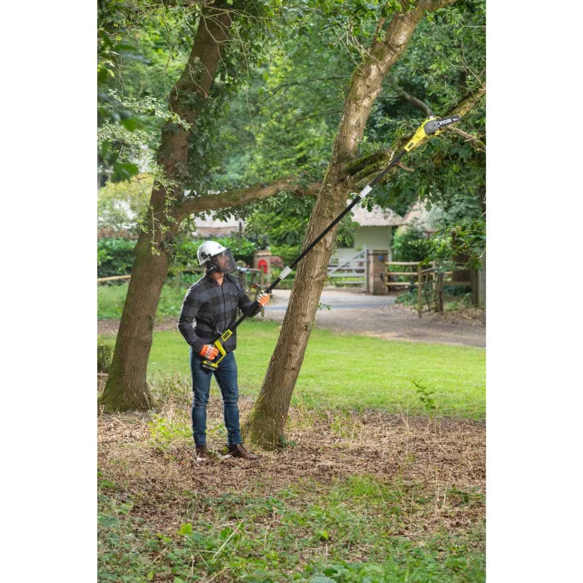 Ryobi OPP1820 18V Li-Ion Accu Telescopische Kettingzaag Body - 20cm thumbnail 3