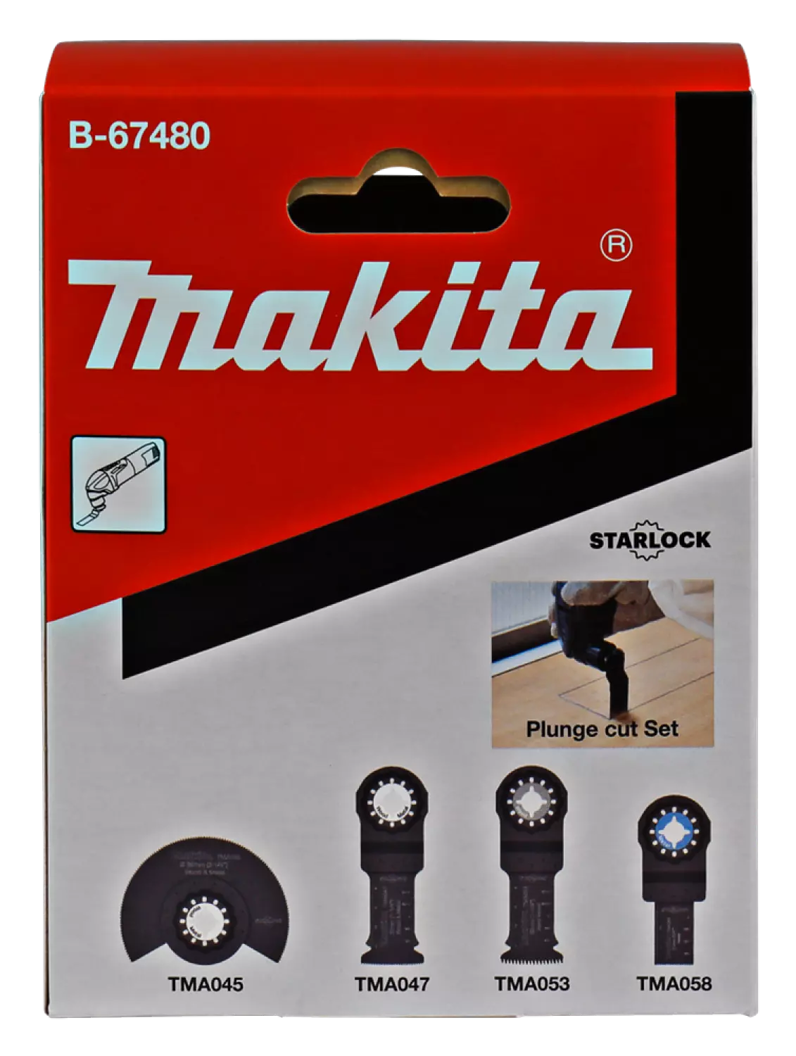 Makita B-67480 Invalzaagset Multitool Starlock 4-delig thumbnail 4