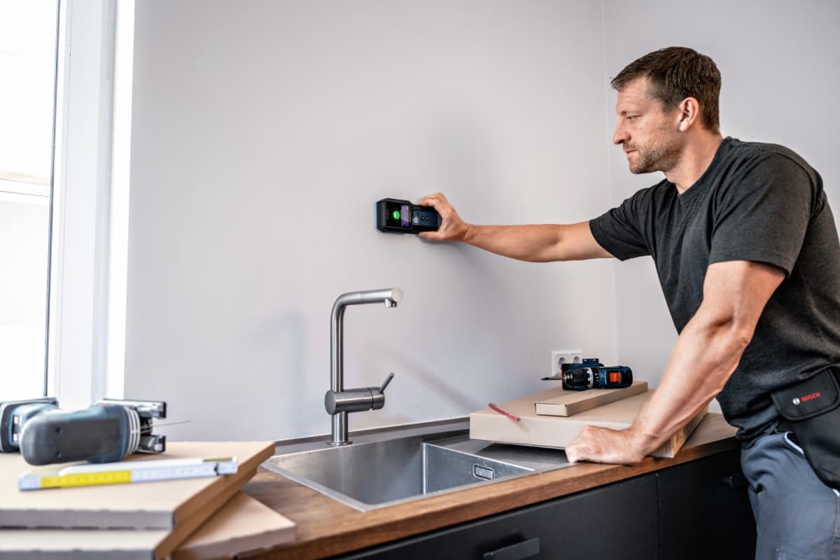 Bosch GMS 120-27 Multidetector/Leidingzoeker In Tas - Tot 120mm - IP54 thumbnail 4