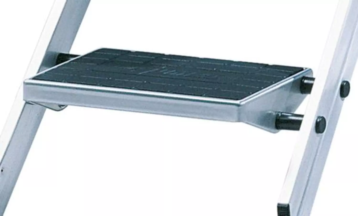 Little Jumbo 1313650440 Trap - Enkel - Aluminium - 4 Treden Kunststof - Met Beugel - Max. Werkhoogte 2.92 M. thumbnail 2