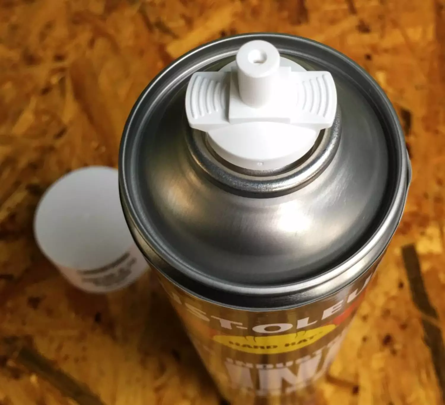 Rust-Oleum Hard Hat Lijnenverf Spuitbus - Wit - 0,5L thumbnail 4