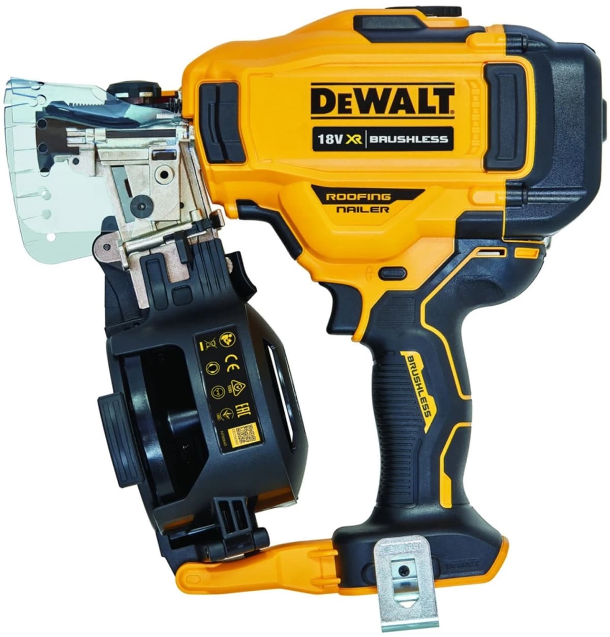 DeWALT DCN45RNNT 18V Li-ion XR Accu Rolspijktacker Voor Dakwerk Body In TSTAK - 19-45mm - Koolborstelloos thumbnail 2