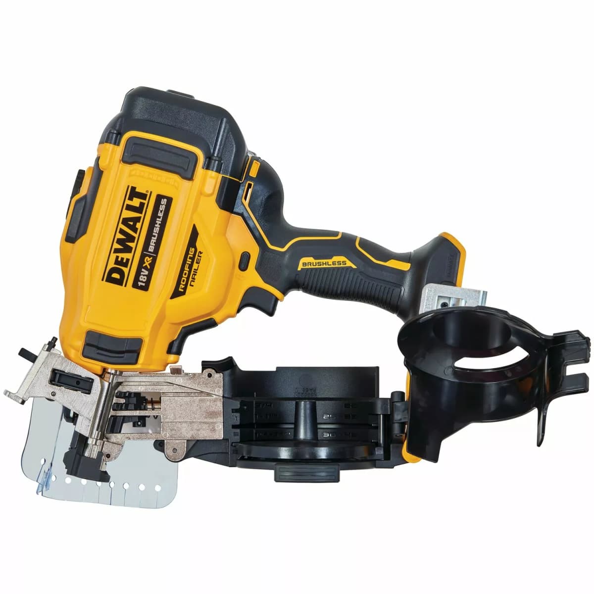 DeWALT DCN45RNNT 18V Li-ion XR Accu Rolspijktacker Voor Dakwerk Body In TSTAK - 19-45mm - Koolborstelloos thumbnail 4