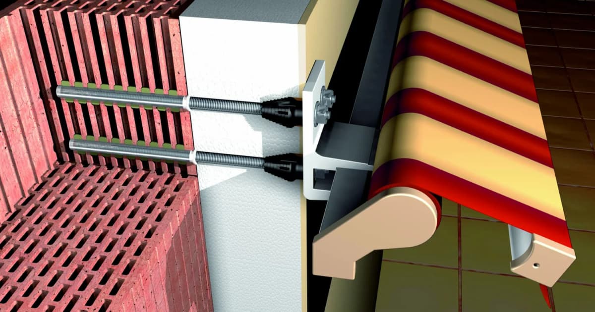 Fischer 51290 TherMax 12/110 M12 Thermisch Gescheiden Afstandsmontage (2st) thumbnail 2